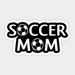 Soccer Mom Letter Print Cute Mommy Women Funny Graphic Mothers Day Sticker